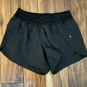 Black lululemon shorts